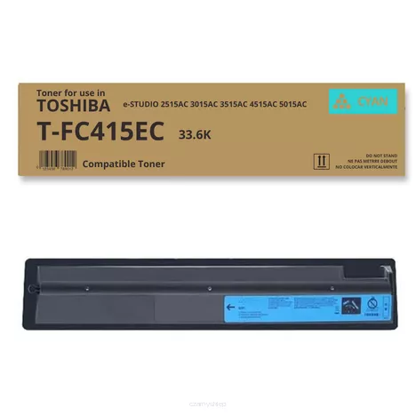 Toner do TOSHIBA T-FC415EC Cyan e-STUDIO 2515AC 3015AC 3515AC 4515AC 5015AC 33.6K zamiennik