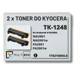 2-PAK Multibox Toner do KYOCERA TK1248 1T02Y80NL0 MA2001 PA2001 2x1.5K zamiennik - 2