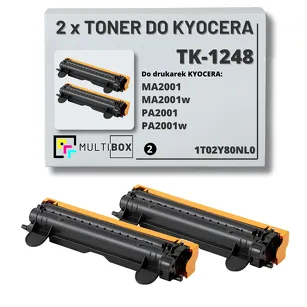 2-PAK Multibox Toner do KYOCERA TK1248 1T02Y80NL0 MA2001 PA2001 2x1.5K zamiennik