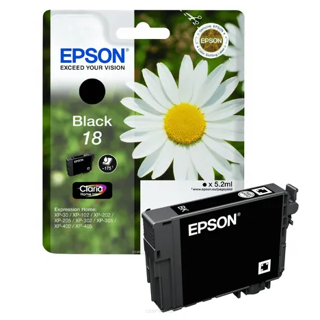 Epson tusz 18 T1801 C13T18014012 oryginalny black