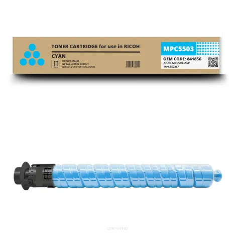 Toner do Ricoh MPC5503 841856 Cyan Zamiennik