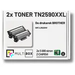 2-PAK Multibox Toner do BROTHER TN2590XXL zamiennik Z CHIPEM - 2