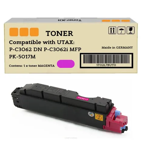 Toner 1T02TVATA0 do UTAX PK-5017M P-C3062 DN P-C3062i MFP P-C3066i MFP czerwony zamiennik 6000 stron