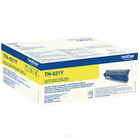 Brother toner TN-421Y oryginalny yellow