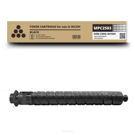 Toner do Ricoh MPC2503 841925 Black Zamiennik