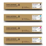 4-PAK Zamiennik Toner do KONICA MINOLTA TN711 CMYK Bizhub C654 C754 - 2