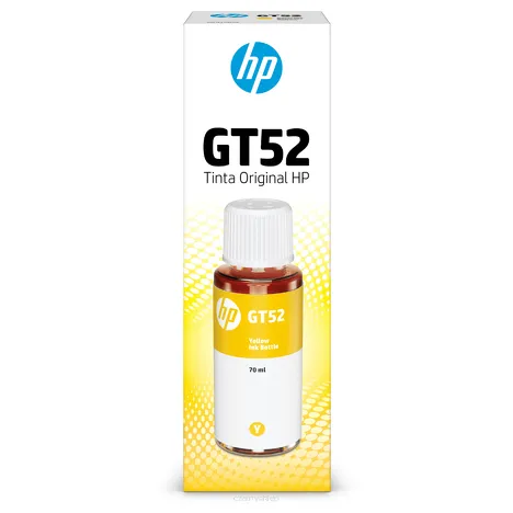 HP GT52 tusz butelka M0H56AE oryginalny yellow