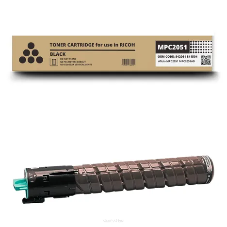 Toner do Ricoh MPC2051 842061 841504 Black Zamiennik