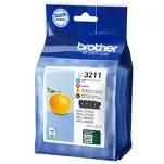 BROTHER tusz LC3211VALDR oryginalny 4-pak CMYK 4x200 stron - 3