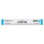 Toner do Canon CEXV58 3764C002 iRA DXC5840i DXC5850i DXC5860i DXC5870i Cyan zamiennik - 3
