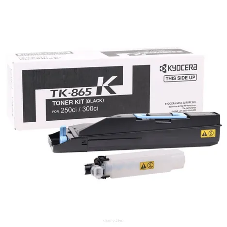 KYOCERA toner TK865K 1T02JZ0EU0 czarny oryginalny 20000 stron