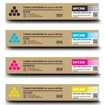 4-PAK Zamiennik Toner do Ricoh MPC300 CMYK - 2