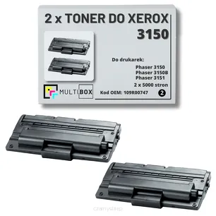 2-pak Toner do XEROX 3150 109R00747 5K Multibox zamiennik