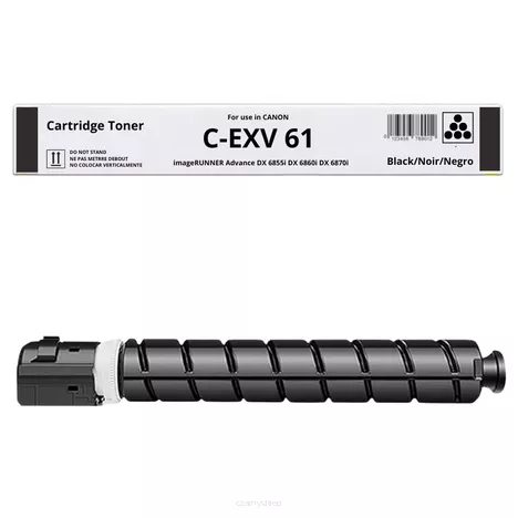 Toner do CANON CEXV61 GPR63 NPG85 4766C002 IR Advance DX 6855i DX 6860i black zamiennik 71.5K