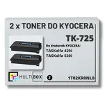 2-PAK Multibox Toner do KYOCERA TK725 1T02KR0NL0 TASKALFA 420i 520i 2x34.0K zamiennik - 2