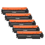 5-PAK Multibox Toner do HP CF230A 30A M203 M227 zamiennik - 2
