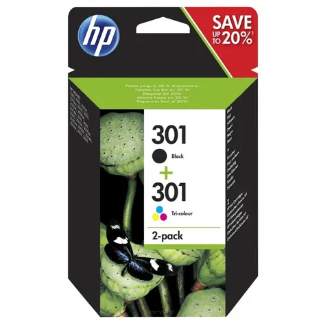 HP 301 tusz N9J72AE oryginalny black / color 2-Pack