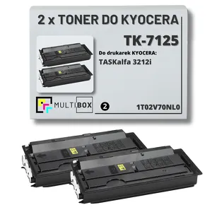 2-pak Toner do KYOCERA TK-7125 1T02V70NL0 TASKALFA 3212 2x20.0K Multibox zamiennik