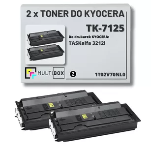 2-pak Toner do KYOCERA TK7125 1T02V70NL0 TASKALFA 3212 2x20.0K Multibox zamiennik