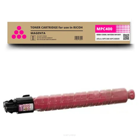 Toner do Ricoh MPC400 841556 841301 Magenta Zamiennik