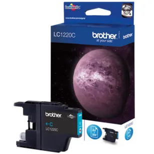 BROTHER tusz LC1220C oryginalny cyan 300 stron