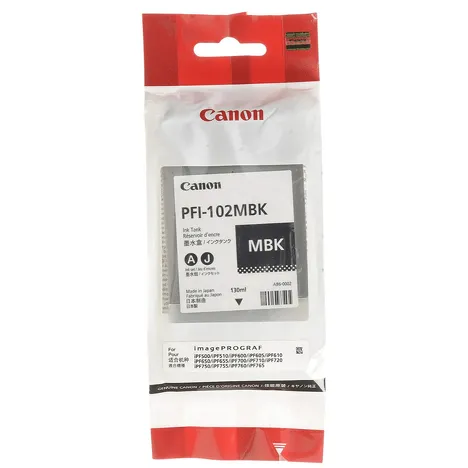 Canon Tusz PFI102MBK 0894B001 oryginalny matte black