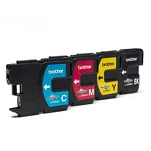 BROTHER tusz LC980VALBP oryginalny 4-pak CMYK 300 + 3x260 stron - 2