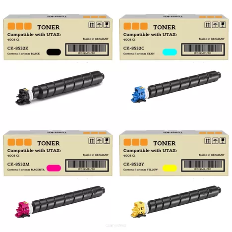 4-PAK Zamiennik Toner do UTAX CK8532 CMYK 30.0K/3x20.0K