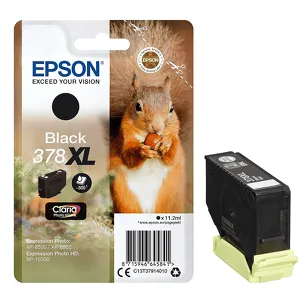 Epson tusz 378XL T3791 C13T37914010 oryginalny black