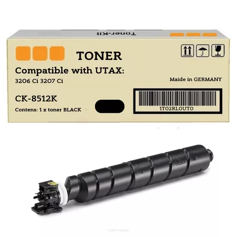 Toner do UTAX CK8512K 1T02RL0UT0 black zamiennik 25.0K