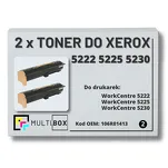 2-PAK Multibox Toner do XEROX 5222 5225 5230 106R01413 20K zamiennik - 2