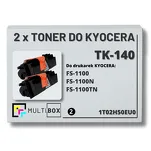 2-PAK Multibox Toner do KYOCERA TK140 1T02H50EU0 FS1100 2x4.0K zamiennik - 3