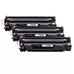 Toner do HP CF283X 83X M201 M225 3-pak Zamiennik Multibox