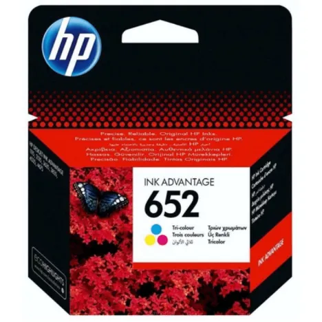 HP 652 tusz F6V24AE oryginalny color 