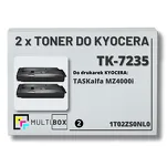 2-PAK Multibox Toner do KYOCERA TK7235 1T02ZS0NL0 TASKALFA MZ4000i 2x35.0K zamiennik - 2