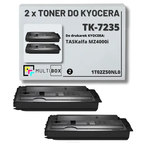 2-PAK Multibox Toner do KYOCERA TK7235 1T02ZS0NL0 TASKALFA MZ4000i 2x35.0K zamiennik
