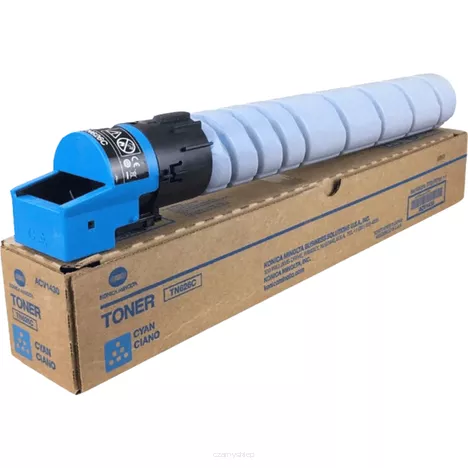 KONICA MINOLTA Toner TN626FC ACV1450 ACV145A Bizhub C450i C550i cyan oryginalny 28000 stron