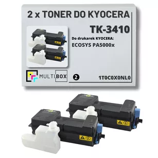 2-pak Toner do KYOCERA TK3410 1T0C0X0NL0 ECOSYS PA5000x 2x15.5K Multibox zamiennik