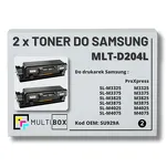 2-PAK Multibox Toner do SAMSUNG M3325 M4025 MLTD204L SU929A 5K Zamiennik - 2
