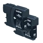 BROTHER tusz LC1100HYBKBP2 oryginalny czarny 2-pak 2x900 stron - 2