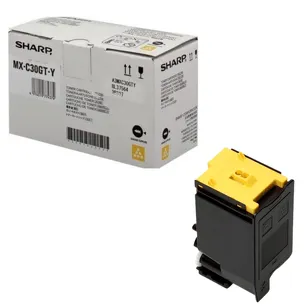 SHARP toner MXC30GTY yellow oryginalny 6000 stron