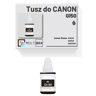 Tusz do CANON GI50BK black zamiennik Multibox