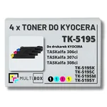 4-PAK Multibox Toner do KYOCERA TK5195 TASKALFA 306 307 15,0K/3x7,0K CMYK zamiennik - 2