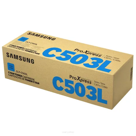 SAMSUNG toner SU014A CLT-C503L oryginalny niebieski 5000 stron