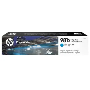 HP 981X tusz L0R09A oryginalny cyan