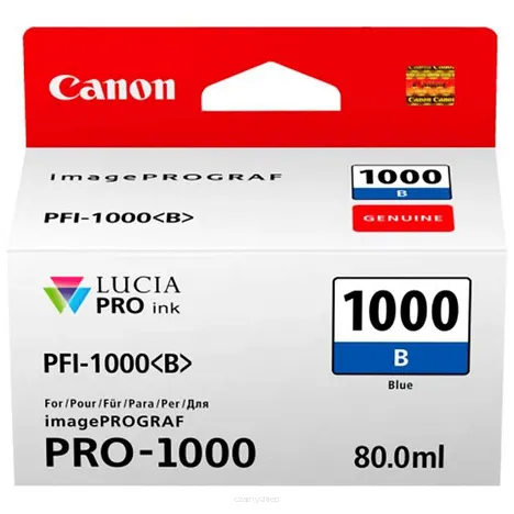 Canon Tusz PFI1000B 0555C001 oryginalny blue