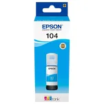 Epson tusz 104 T00P2 C13T00P240 oryginalny cyan - 2
