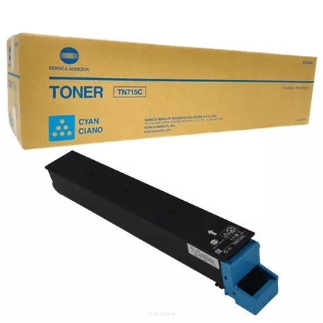 KONICA MINOLTA Toner TN715C ACP8450 cyan oryginalny 45000 stron