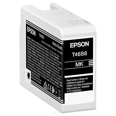 Epson tusz T46S8 C13T46S800 oryginalny matte black