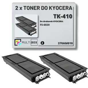 2-pak Toner do KYOCERA TK410 370AM010 KM1620 KM1635 KM1650 KM2020 2x15.0K Multibox zamiennik